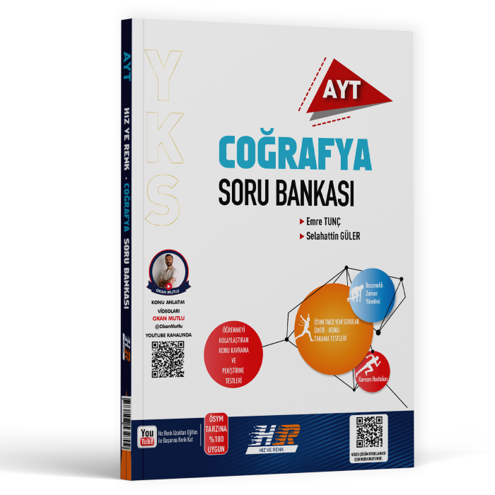 YKS AYT HIZ ve RENK S.B. COĞRAFYA - 2025-26